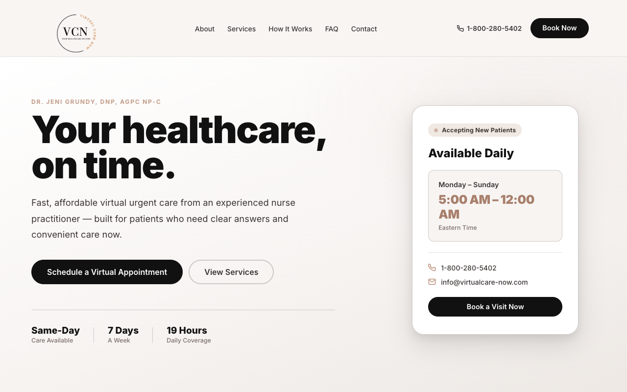 Virtual Care Now
